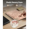 image:imageErgonomic Mouse Pad with Wrist Rest Mousepad with Wrist Support with Builtin Memory Foam and Ergonomic Slope Design Relieves Carpal Tunnel Syndrome PainDesk Computer Office Gaming Mouse PadsYellow