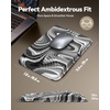 image:imageErgonomic Mouse Pad with Wrist Rest Mousepad with Wrist Support with Builtin Memory Foam and Ergonomic Slope Design Relieves Carpal Tunnel Syndrome PainDesk Computer Office Gaming Mouse PadsTexture