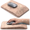 image:imageErgonomic Mouse Pad with Wrist Rest Mousepad with Wrist Support with Builtin Memory Foam and Ergonomic Slope Design Relieves Carpal Tunnel Syndrome PainDesk Computer Office Gaming Mouse PadsYellow