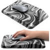 image:imageErgonomic Mouse Pad with Wrist Rest Mousepad with Wrist Support with Builtin Memory Foam and Ergonomic Slope Design Relieves Carpal Tunnel Syndrome PainDesk Computer Office Gaming Mouse PadsTexture
