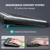 image:imageTECKNET Wired KeyboardSilent USB Keyboard for OfficeSpillResistantSlim FullSize Membrane LayoutPlug and Play for PCLaptopMacRGB Backlit
