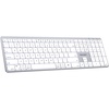 image:imageTECKNET Backlit Wireless Bluetooth Keyboard for Mac  Compatible Apple Keyboard or MacBook ProAir iMac  MultiDevice Up to 3 Devices Numeric Keypad Rechargeable