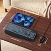 image:imageTECKNET Wired Keyboard and Mouse Combo 7 Color Backlit Large Print Ergonomic Keyboard with Wrist Rest USB Plug amp Play Silent Keyboard Mouse Set for Computer Mac Laptop PC Windows
