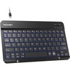 image:imageTECKNET Bluetooth iPad Keyboard Mini Portable Keyboard with Backlit Slim Quiet Keyboard Rechargeable Wireless Keyboard for iPad A16 11th 10th Generation iPad Pro Air Computer for All iOSAndroidBlack