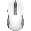 image:imageTECKNET Bluetooth Mouse  USB  BT1  BT2  Wireless Mouse for Laptop Silent Click Ergonomic Design 4800 DPI Computer Mice Wireless Dual Mode for Laptop Computer iPad MacBookGrayish White