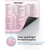 image:imageTECKNET Mouse Pad for Excel Word PowerPoint Windows Shortcuts  Excel Cheat Sheet Desk Pad116x98 Inch NonSlip Waterproof Office Desk Mat Portable Durable Clear Printing BlackPinkMultiSoftware Shortcut