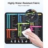 image:imageTECKNET Mouse Pad for Excel Word PowerPoint Windows Shortcuts  Excel Cheat Sheet Desk Pad116x98 Inch NonSlip Waterproof Office Desk Mat Portable Durable Clear Printing BlackBlackMultiSoftware Shortcut