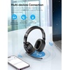 image:imageTECKNET Bluetooth Trucker Wireless Headset Noise Cancelling Mic for Work  Single Ear 50Hrs Battery 3 EQ Music Modes Clear Mic Wireless Headset for PC Truck Drivers Office amp Call CenterBlack