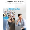 image:imageTECKNET Bluetooth Trucker Wireless Headset Noise Cancelling Mic for Work  Single Ear 50Hrs Battery 3 EQ Music Modes Clear Mic Wireless Headset for PC Truck Drivers Office amp Call CenterBlack