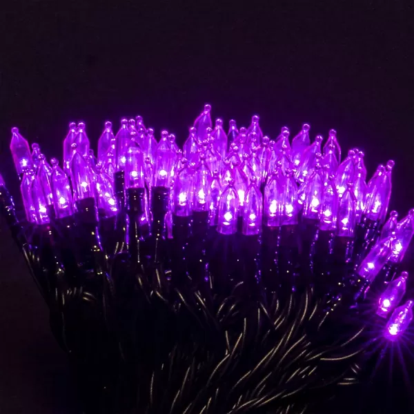 Dazzle Bright 200 LED Christmas Mini String Lights 65FT Connectable Waterproof 8 Modes Fairy Lights for Indoor Outdoor Patio Garden Holiday Party Decorations Warm WhitePurple