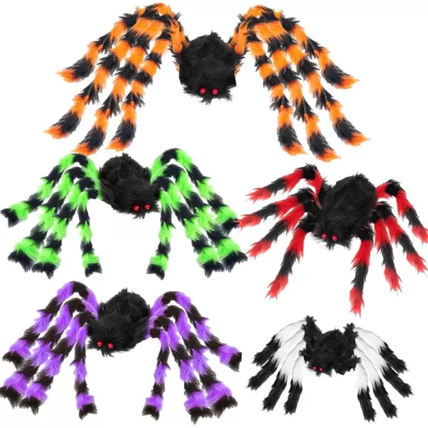 Dazzle Bright 250 LED Spider Web Halloween Lights 195 FT x 15 FT Giant Halloween Decorations for Indoor Outdoor House Garden Yard Party Purple ampamp OrangeMulticolor