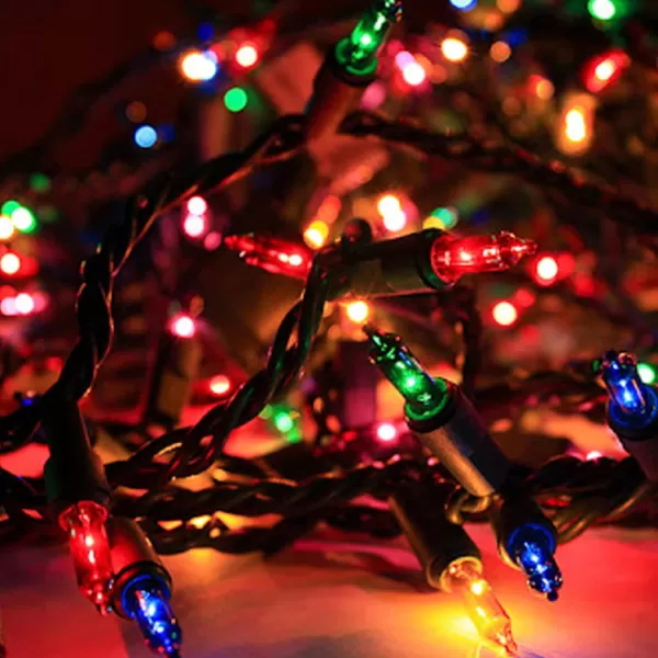 Dazzle Bright 200 LED 65FT Christmas Mini String Lights  33FT 150 Count Christmas Mini String Lights