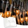 imageDazzle Bright 15 Pack Hooks for String Lights Clips  100 LED 66 FT C9 Warm White Christmas String Lights