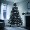 imageDazzle Bright Christmas Tree Lights 448 LED Waterfall Tree Topper Lights with Remote ampamp 8 Lighting Modes 82FT X 16 Lines Christmas Lights for Indoor Outdoor Yard Party Xmas Decoration WhiteWhite