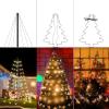 imageDazzle Bright Christmas Tree Lights 448 LED Waterfall Tree Topper Lights with Remote ampamp 8 Lighting Modes 82FT X 16 Lines Christmas Lights for Indoor Outdoor Yard Party Xmas Decoration WhiteWarm White