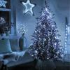 imageDazzle Bright Christmas Tree Lights 448 LED Waterfall Tree Topper Lights with Remote ampamp 8 Lighting Modes 82FT X 16 Lines Christmas Lights for Indoor Outdoor Yard Party Xmas Decoration WhiteWhite