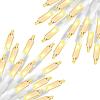 imageDazzle Bright 2 Pack Warm White Christmas Mini String Lights Total 60FT 300 Count Incandescent Tree Lights Waterproof Xmas Decorations for Indoor Outdoor Garden Yard DecorWarm White White Wire