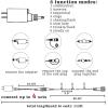 imageDazzle Bright 15 Pack Hooks for String Lights Clips  300 LED 100 FT Warm White Christmas String Lights