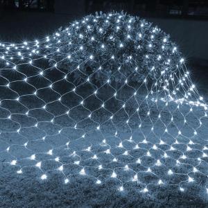 imageDazzle Bright Smart Christmas 360 LED Net Lights 12FT x 5 FT RGB Color Changing String Lights with Remote ampamp APP Control Christmas Decorations for Indoor Outdoor Xmas Party Yard Garden DecorWhite