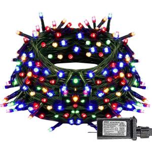 imageDazzle Bright Smart Color Changing Christmas Lights 66FT 200 LED RGB String Lights with Remote ampamp App Controlled Christmas Decorations for Indoor Outdoor Holiday Xmas Tree Party DecorMulticolor