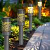 imageDazzle Bright Solar Pathway Lights Outdoor 12 Pack LED Warm White Waterproof Solar Powered Landscape Lights for Walkway Driveway Lawn Patio Yard Garden