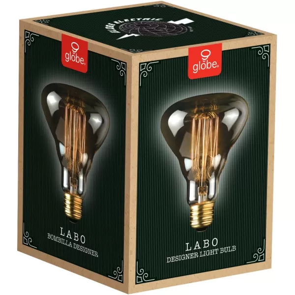 Globe Electric 84654 Designer 40W Labo Vintage Bulb1 Count Pack of 2