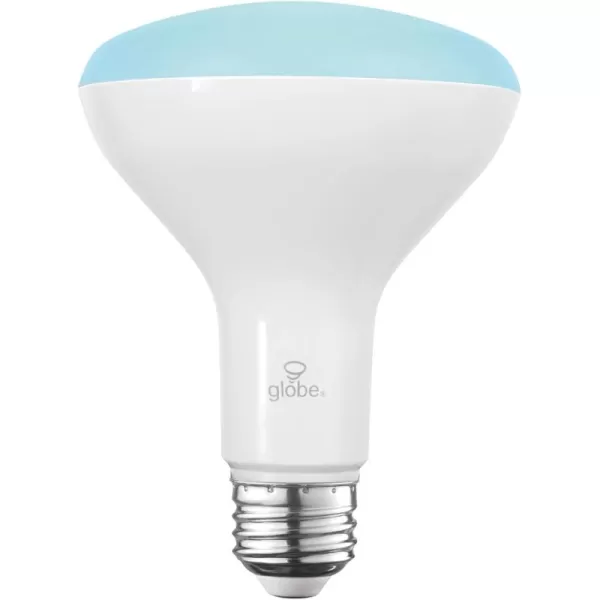 Globe Electric 9Watt 60W Equivalent NearUV Light Disinfecting BR30 E26 LED Light Bulb 650 Lumens 3000 Kelvin Dimmable