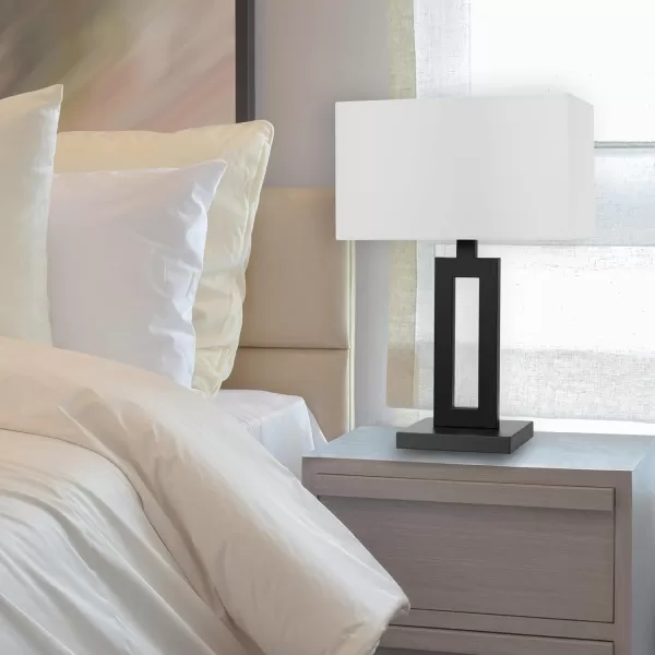 Globe Electric 67045 DAlessio Table Lamp 20 in Matte Black