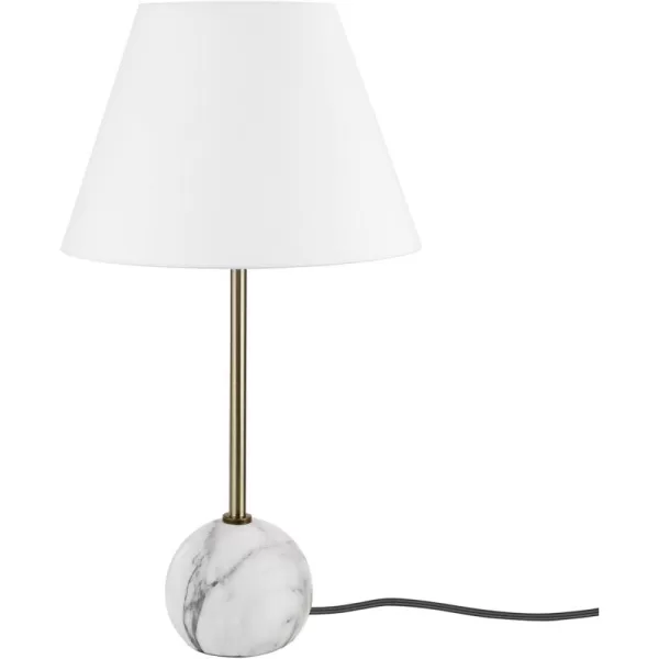 Globe Electric 67347 22quot 2Light Table Lamp Metallic Dark Gray Table Lamp for Living Room Dual Pull Chains Lamps for Bedrooms Nightstand Room Dcor Home Improvement Home Office AccessoriesAntique Brass