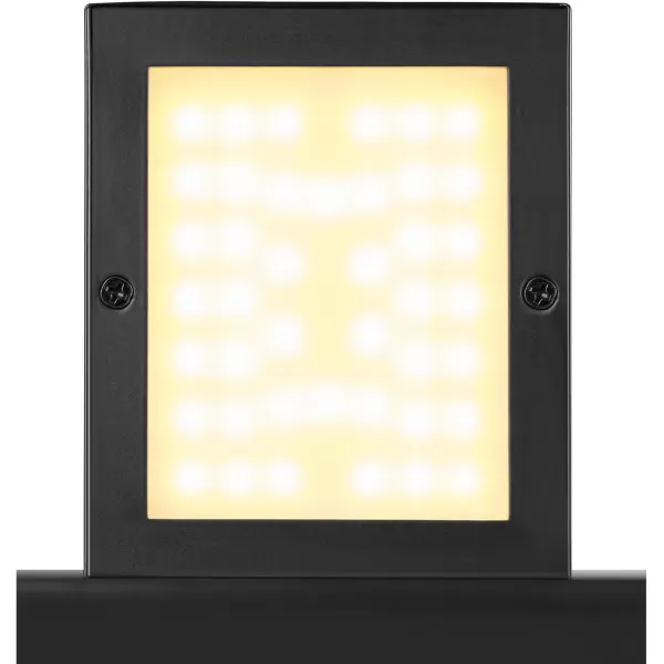 Globe Electric 44782 Maisel LED Integrated Outdoor Wall Sconce Matte Black 8W 650 Lumens 2700 Kelvin 492Bronze  Patrick