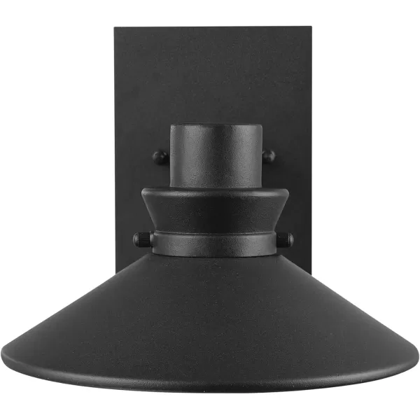 Globe Electric 44782 Maisel LED Integrated Outdoor Wall Sconce Matte Black 8W 650 Lumens 2700 Kelvin 492Matte Black  Harris