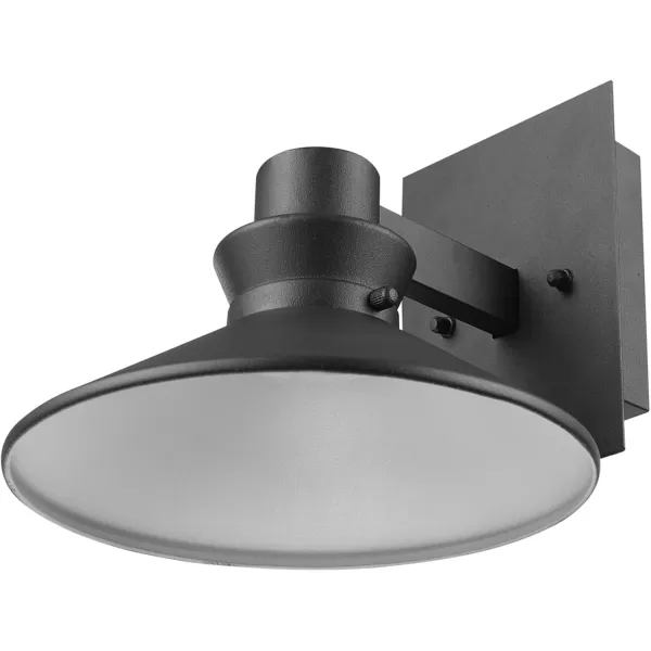 Globe Electric 44782 Maisel LED Integrated Outdoor Wall Sconce Matte Black 8W 650 Lumens 2700 Kelvin 492Matte Black  Harris