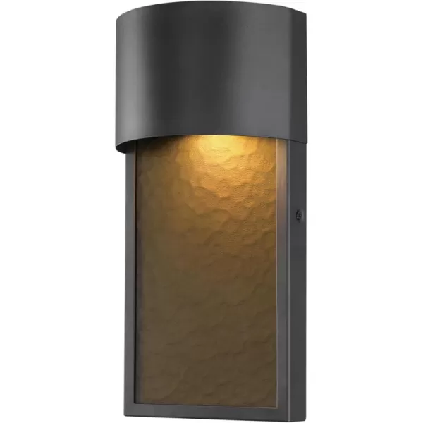 Globe Electric 44782 Maisel LED Integrated Outdoor Wall Sconce Matte Black 8W 650 Lumens 2700 Kelvin 492Bronze  Sutherland