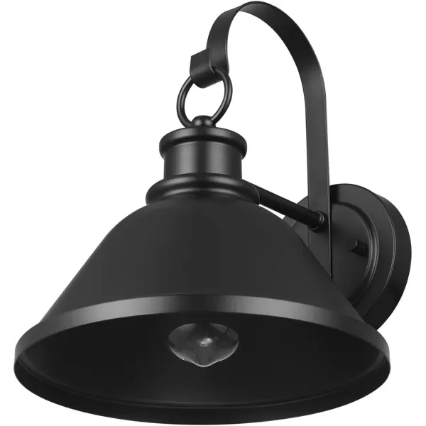 imageGlobe Electric 40190 1Light IndoorOutdoor Wall Sconce Oil Rubbed Bronze Wall Lighting Wall Lamp Dimmable Kitchen Sconces Wall Lighting Porch Light Patio Dcor Bulb Not IncludedMatte Black  Outdoor