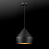 imageGlobe Electric 60607 1Light Pendant Light Matte Black Matte Brass Accents Matte Brass Interior Designer Black Cloth Hanging Cord Kitchen Island Caf Ceiling Hanging Light Bulb Not IncludedMatte Brass  Amara