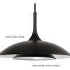 imageGlobe Electric 60607 1Light Pendant Light Matte Black Matte Brass Accents Matte Brass Interior Designer Black Cloth Hanging Cord Kitchen Island Caf Ceiling Hanging Light Bulb Not IncludedGlossy Black