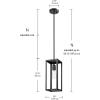 imageGlobe Electric 60846 1Light Plugin or Hardwire Pendant Lighting Dark Bronze Antique Brass Accent Socket Cage Shade 15Foot Black Fabric Cord inLine OnOff Switch Bulb Not IncludedMatte Black