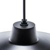 imageGlobe Electric 65155 1Light Industrial Warehouse Pendant Matte Black E26 Base Socket Kitchen Island Caf Decorative Ceiling Hanging Light Fixture Modern Vintage Bulb Not IncludedBarnyard Hardwired