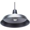 imageGlobe Electric 65155 1Light Industrial Warehouse Pendant Matte Black E26 Base Socket Kitchen Island Caf Decorative Ceiling Hanging Light Fixture Modern Vintage Bulb Not IncludedBarnyard PlugIn