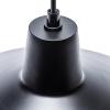 imageGlobe Electric 65155 1Light Industrial Warehouse Pendant Matte Black E26 Base Socket Kitchen Island Caf Decorative Ceiling Hanging Light Fixture Modern Vintage Bulb Not IncludedBarnyard PlugIn