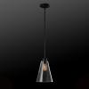 imageGlobe Jackson 1Light Pendant Antique Brass Bronze Accent Glass Shade64750Matte Black  Gizele