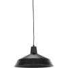 imageGlobe Electric 65155 1Light Industrial Warehouse Pendant Matte Black E26 Base Socket Kitchen Island Caf Decorative Ceiling Hanging Light Fixture Modern Vintage Bulb Not IncludedBarnyard PlugIn