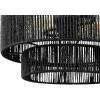 imageGlobe Electric 44759 1Light Outdoor Plugin Pendant Light Black Woven Fabric Shade Matte Black Designer Black Fabric Hanging Cord Kitchen Island Cafe Ceiling Light Bulb Not IncludedLulu