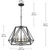 imageGlobe Electric 60340 Emery Pendant Lighting Matte Brass Bulb Not IncludedMatte Black  Sansa