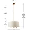 imageGlobe Electric 60340 Emery Pendant Lighting Matte Brass Bulb Not IncludedMatte Brass