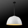 imageGlobe Electric 60340 Emery Pendant Lighting Matte Brass Bulb Not IncludedMatte White