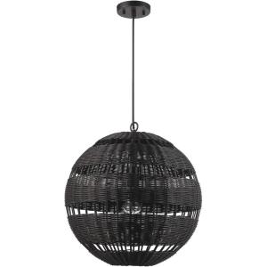 imageGlobe Electric 44759 1Light Outdoor Plugin Pendant Light Black Woven Fabric Shade Matte Black Designer Black Fabric Hanging Cord Kitchen Island Cafe Ceiling Light Bulb Not IncludedBeth