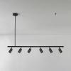 imageGlobe Electric 59811 Weston 6Light Track Lighting Matte Black Bulb Not IncludedBlack  Cynthia