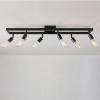 imageGlobe Electric 59811 Weston 6Light Track Lighting Matte Black Bulb Not IncludedMatte Black  Weston