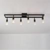 imageGlobe Electric 59811 Weston 6Light Track Lighting Matte Black Bulb Not IncludedMatte Black  Weston